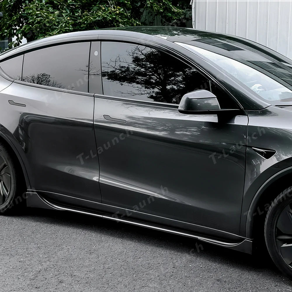 ABS Split-Type Side Skirts for Tesla Model Y Juniper 2025+