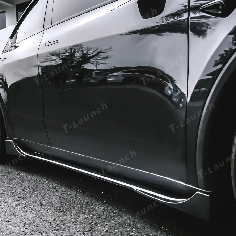 ABS Split-Type Side Skirts for Tesla Model Y Juniper 2025+