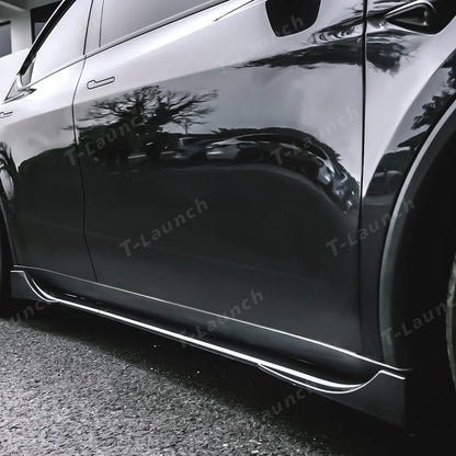 ABS Split-Type Side Skirts for Tesla Model Y Juniper 2025+