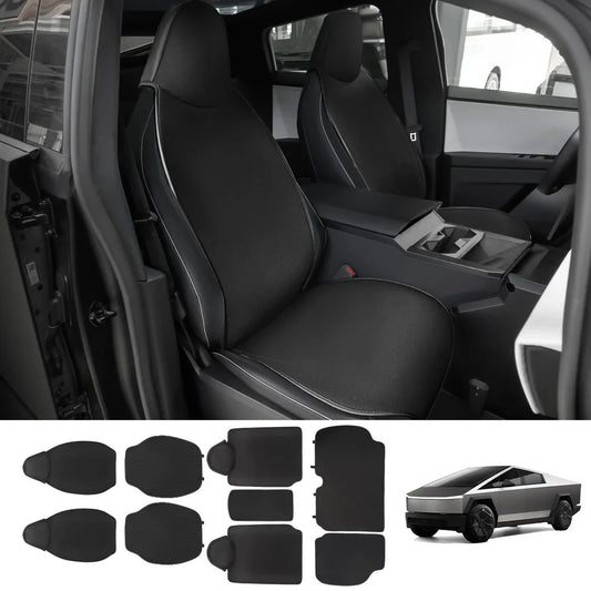 Breathable Mesh Seat Cover Set for Tesla Cybertruck 2024+ Full Set (9-Piece Set)
