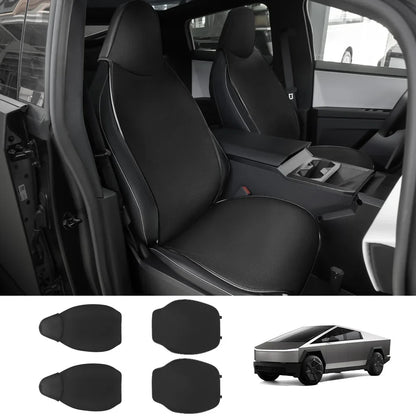 Breathable Mesh Seat Cover Set for Tesla Cybertruck 2024+ Front Row (4-Piece Set)