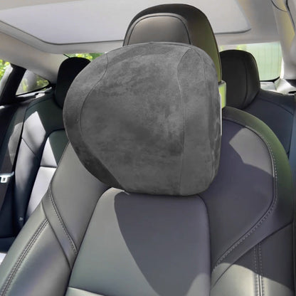 Adjustable Headrest Neck Pillow Neck Cushion for Tesla Model Accessories3 Y Suede