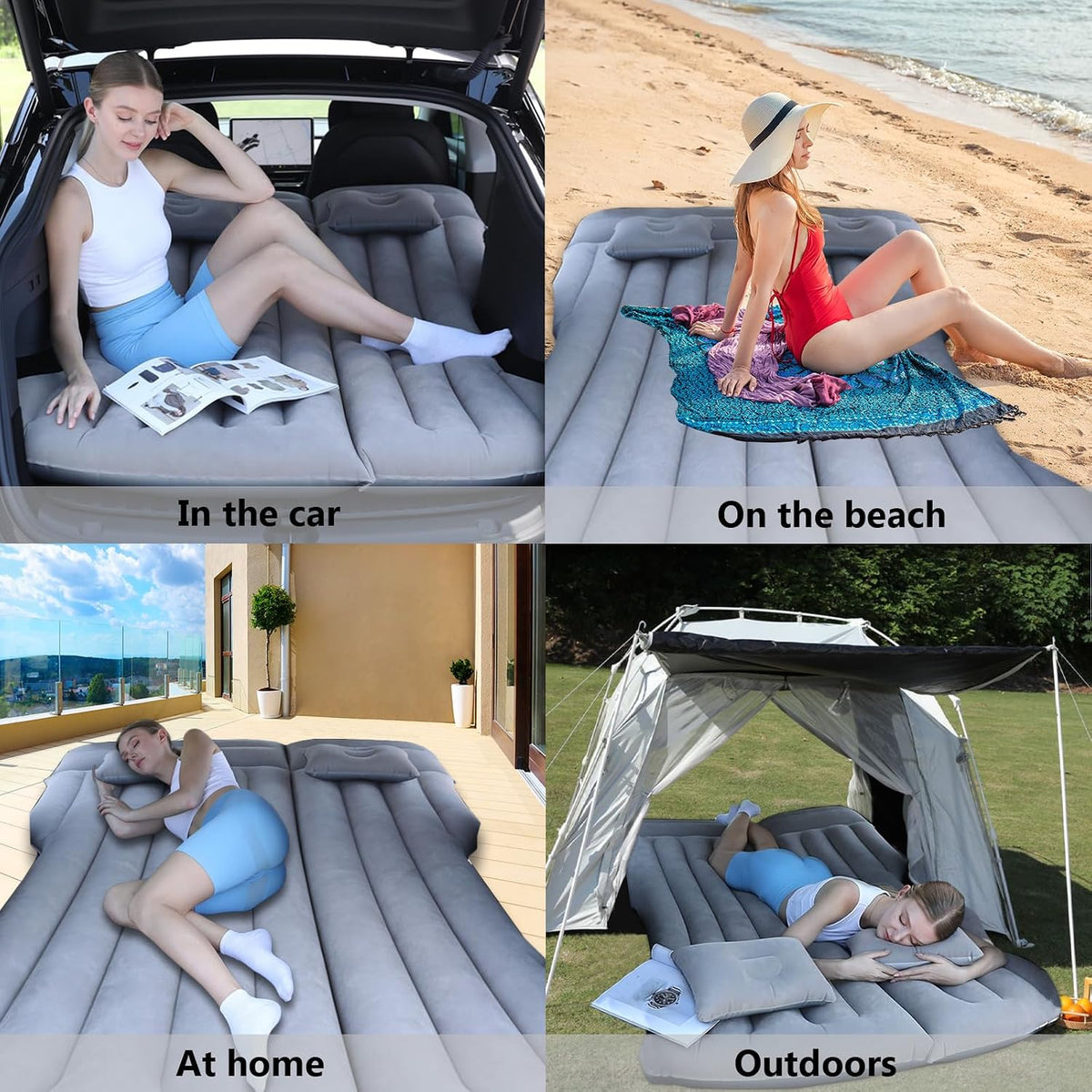 Air Mattress Portable Camping Bed For Tesla Model Y