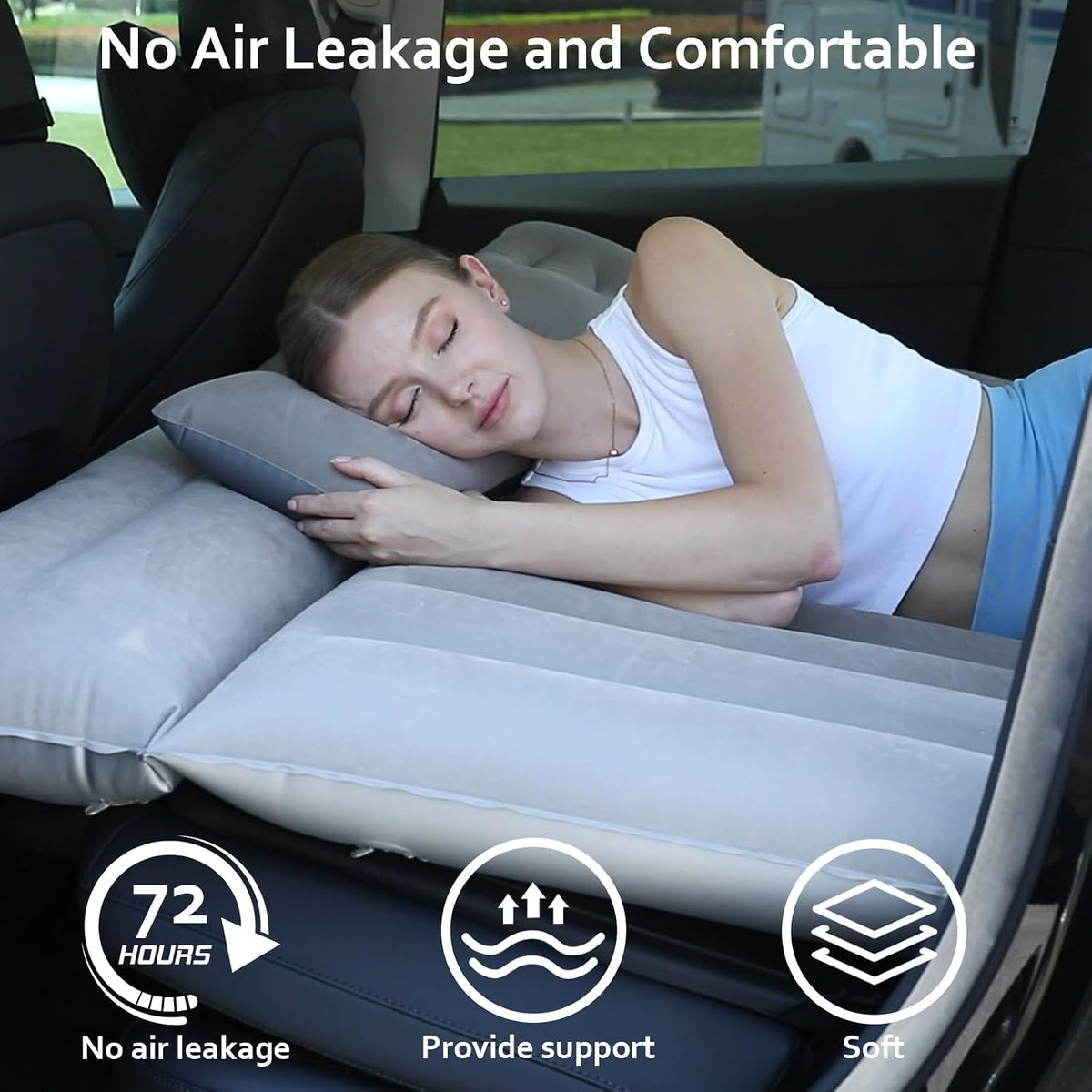 Air Mattress Portable Camping Bed For Tesla Model Y