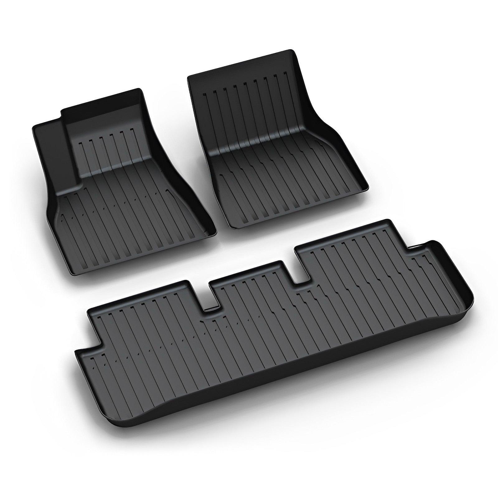 All Weather Floor Mat Trunk Mat Cargo Liner For Tesla Model S Floor Mat (3 PCS)