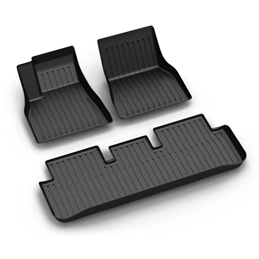 All Weather Floor Mat Trunk Mat Cargo Liner For Tesla Model S Floor Mat (3 PCS)