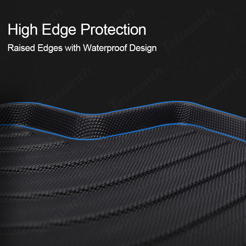 All-Weather Full Set Trunk Mat Cargo Floor Mats For Tesla 2024 Model 3 Highland