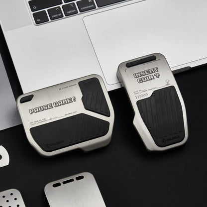 Model 3/Y/S/X Performance Alloy Pedals, Non-Slip Metal Brake Pedal Cover
