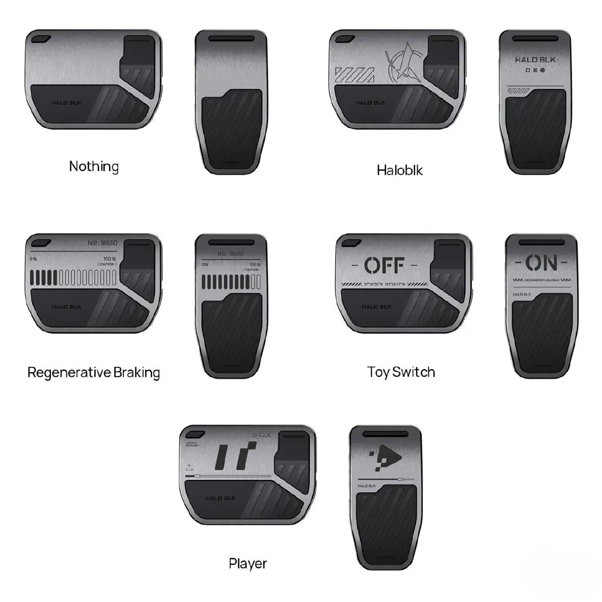 Alloy Foot Pedals For Tesla Model 3/Y/S/X