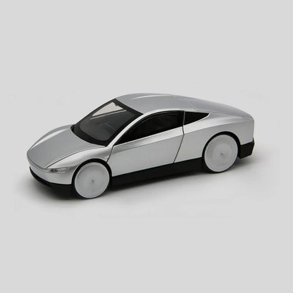 1:32 Cybercab Autonomous Robotaxi Alloy Diecast Model Car Silver
