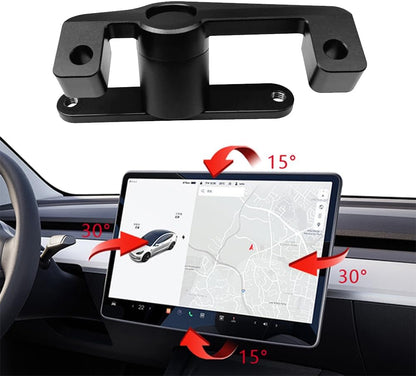 Aluminium Alloy Screen Rotating Holder Navigation Bracket Screen Swivel Tilt Mount for Tesla Model 3 Y