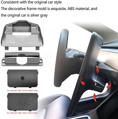 Aluminium Alloy Screen Rotating Holder Navigation Bracket Screen Swivel Tilt Mount for Tesla Model 3 Y