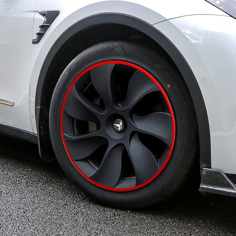 Aluminum Alloy Wheel Rim Protectors for Tesla Models 3/Y/S/X (4 PCS)