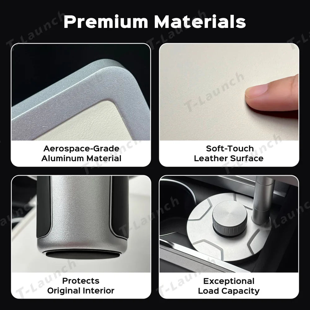 Aluminum Foldable Floating Car Table for Tesla Model 3/Y/S/X