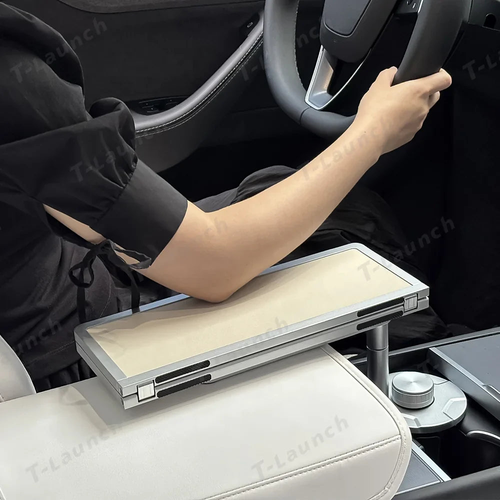 Aluminum Foldable Floating Car Table for Tesla Model 3/Y/S/X