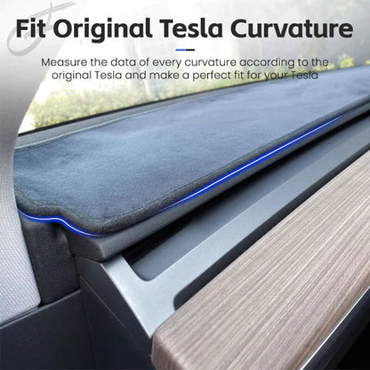 Anti-Glare Dash Cover Mat for Tesla Model 3/Y