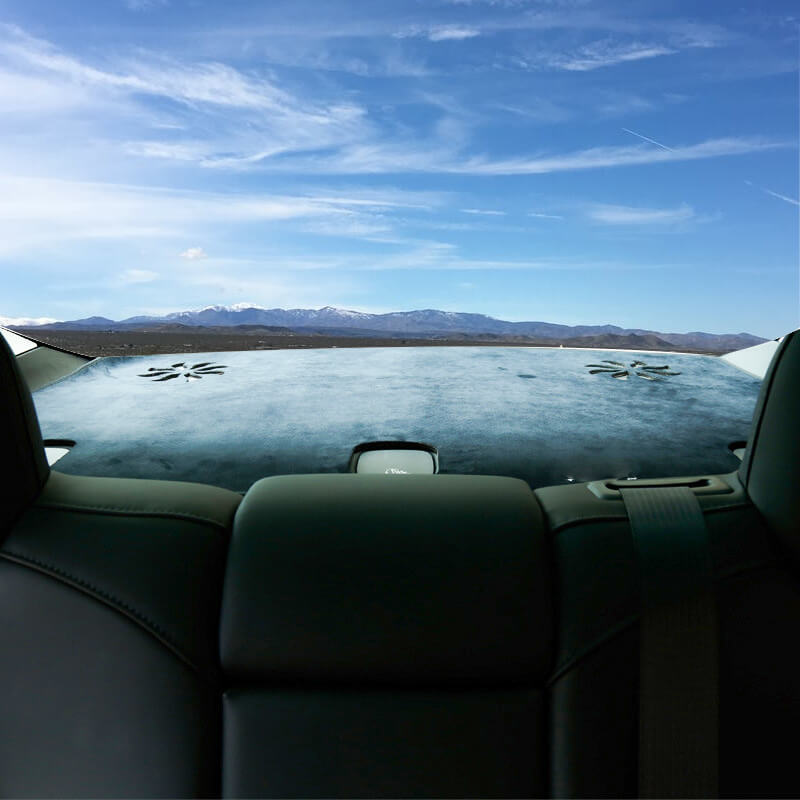 Anti-Glare Dash Cover Mat for Tesla Model 3/Y Rear Deck