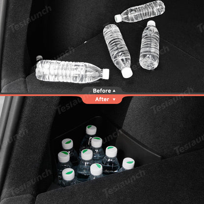 TPE Rear Trunk Side Storage Box for Tesla Model Y Juniper 2025+ (2 Pcs)