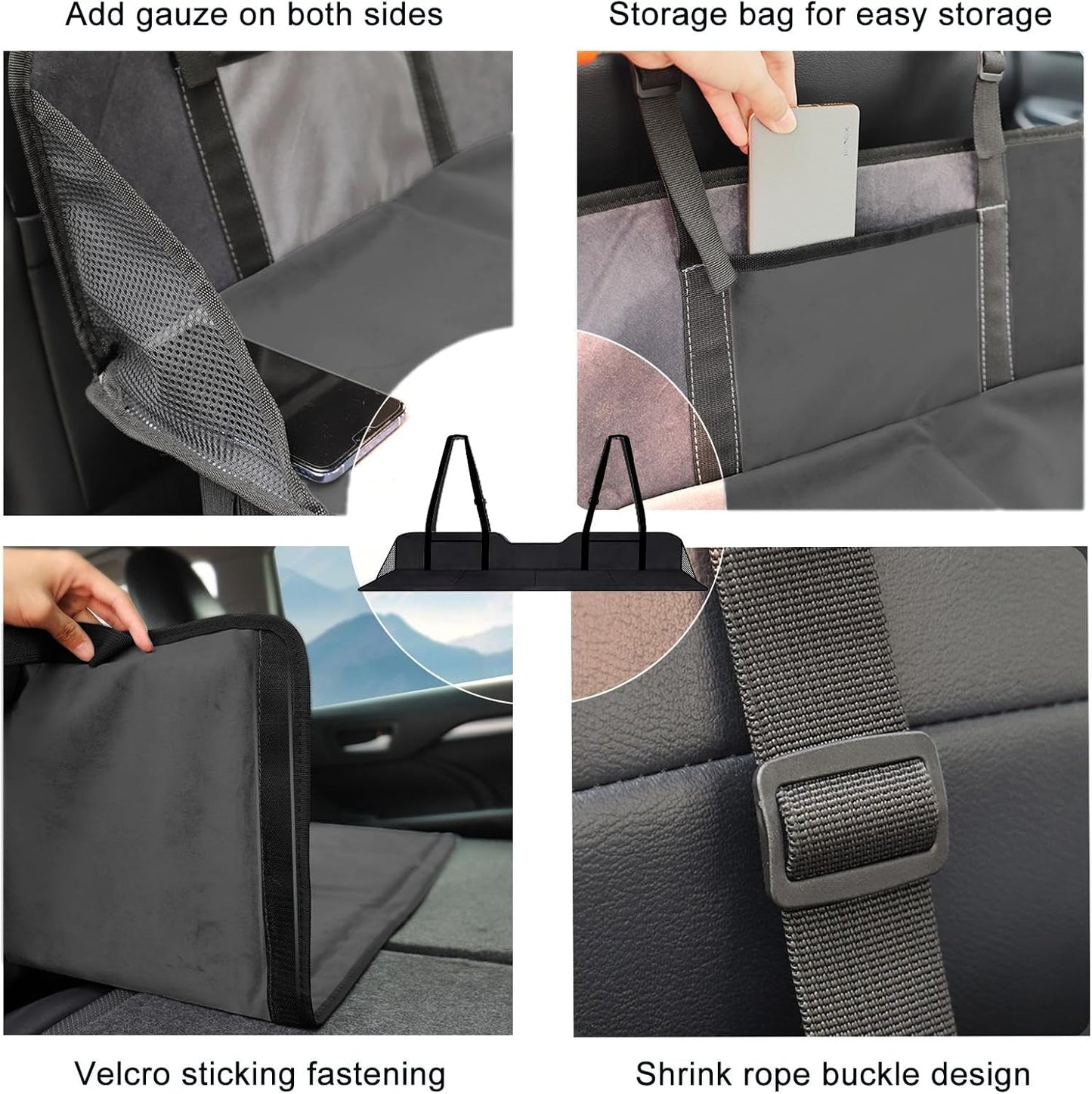 Car Travel Rear Seat Mattress Extension Plate For Tesla Model 3/Y/X/S