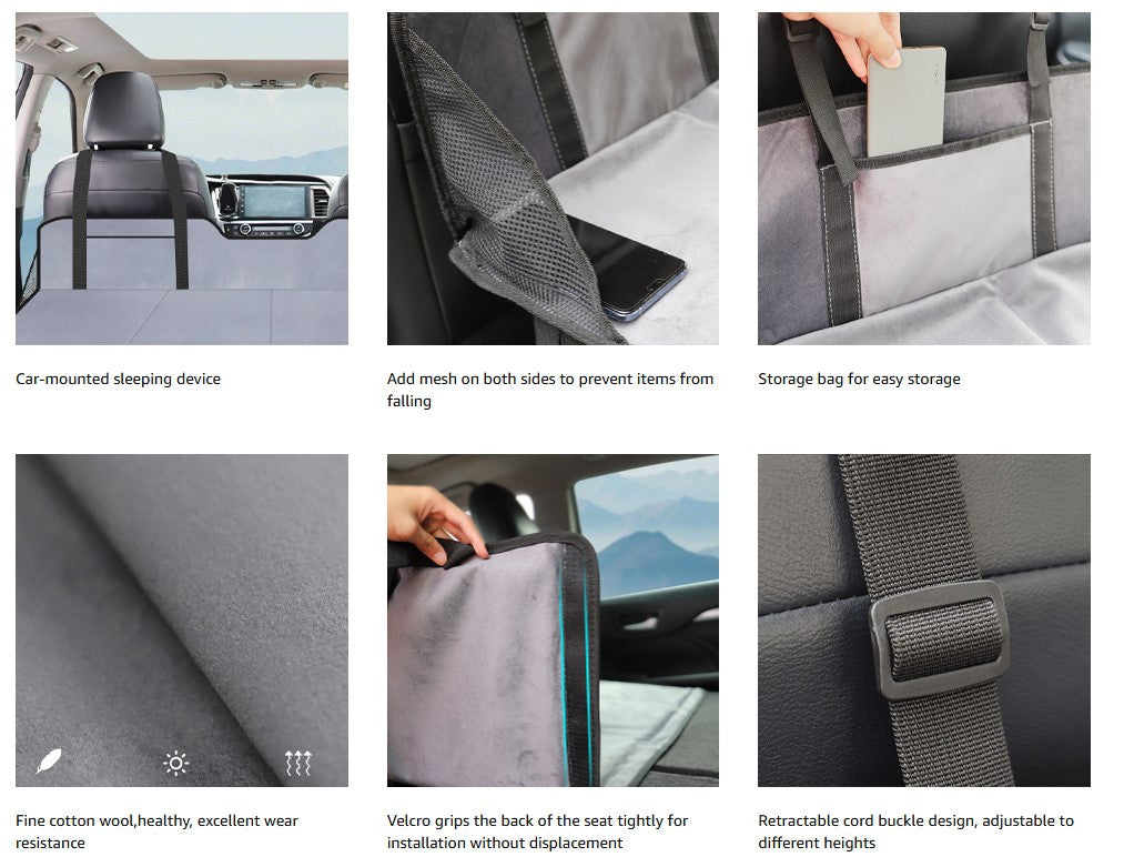 Car Travel Rear Seat Mattress Extension Plate For Tesla Model 3/Y/X/S