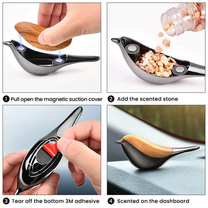 Bird Cardinal Air Freshener for Tesla Model Accessories S/3/X/Y