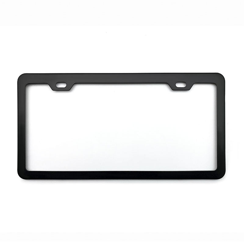 Black License Plate Frame (2pcs) for Tesla Model 3/S/X/Y