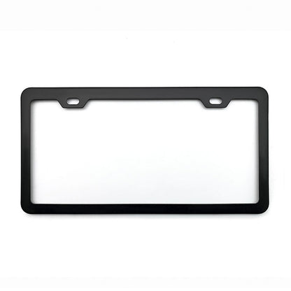 Black License Plate Frame (2pcs) for Tesla Model 3/S/X/Y