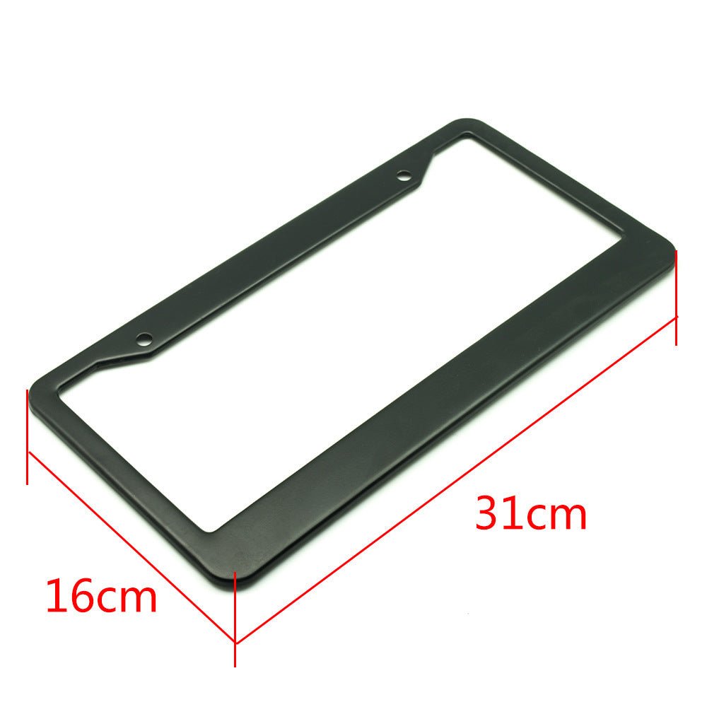 Black License Plate Frame (2pcs) for Tesla Model 3/S/X/Y