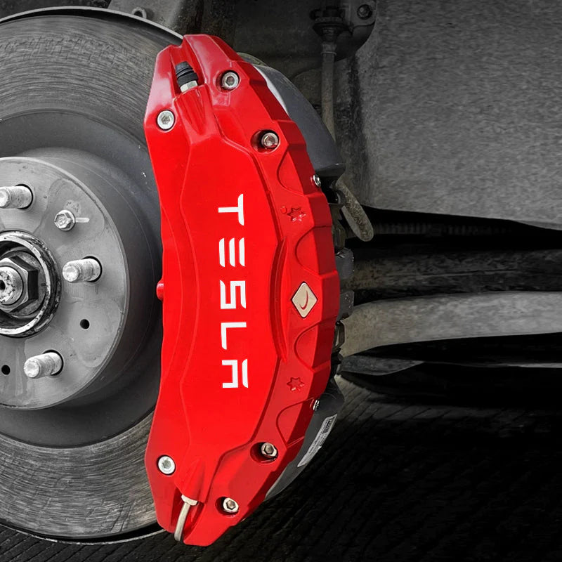 Brake Caliper Covers (4Pcs) For Tesla Model 3/Y (2017-2023)