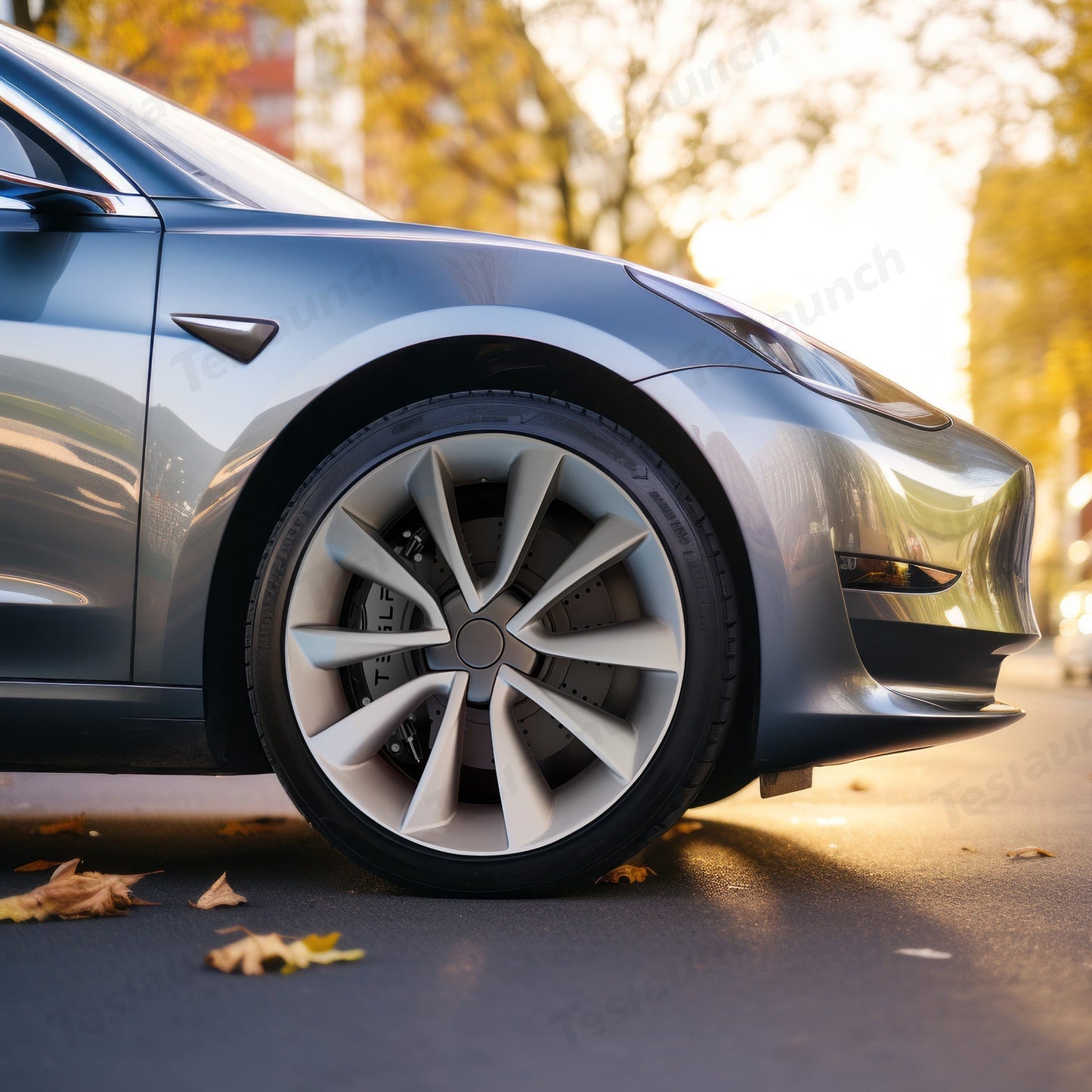 Brake Caliper Covers (4Pcs) For Tesla Model 3/Y (2017-2023) Black