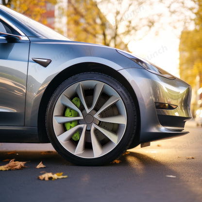 Brake Caliper Covers (4Pcs) For Tesla Model 3/Y (2017-2023) Green