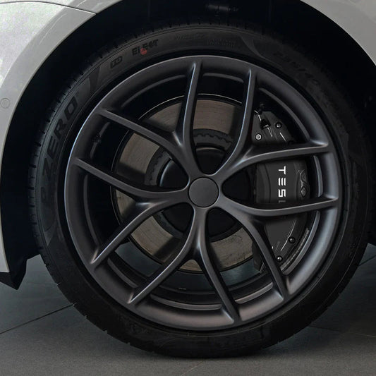 Brake Caliper Covers (4Pcs) For Tesla Model S/X (2018-2022) Black