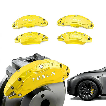 Brake Caliper Covers For Tesla Model S/X(4Pcs) Model S Yellow