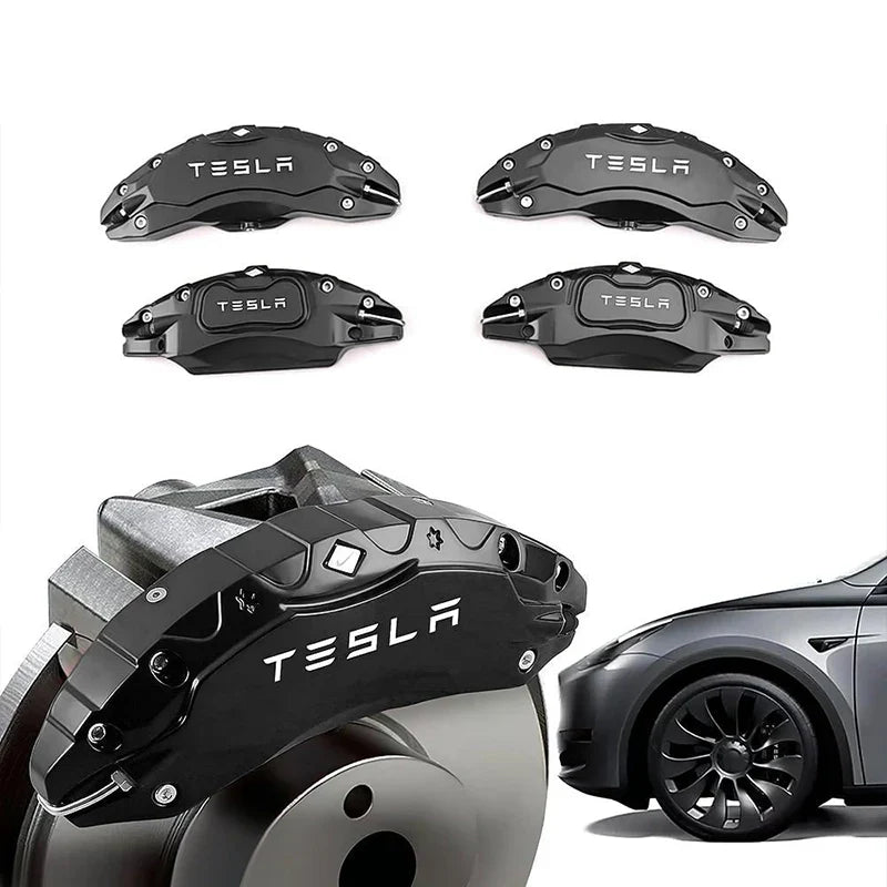 Brake Caliper Covers For Tesla Model S/X(4Pcs) Model S Black