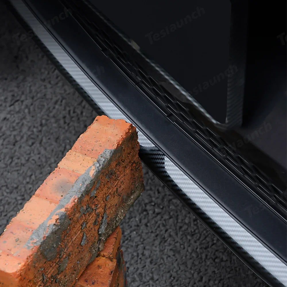 Stainless Steel Front & Rear Bumper Protector Trim for Tesla Model Y Juniper 2025+