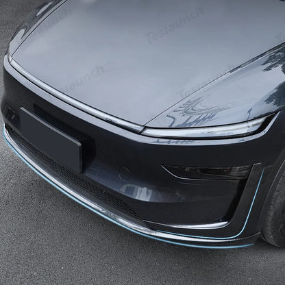 Stainless Steel Front & Rear Bumper Protector Trim for Tesla Model Y Juniper 2025+