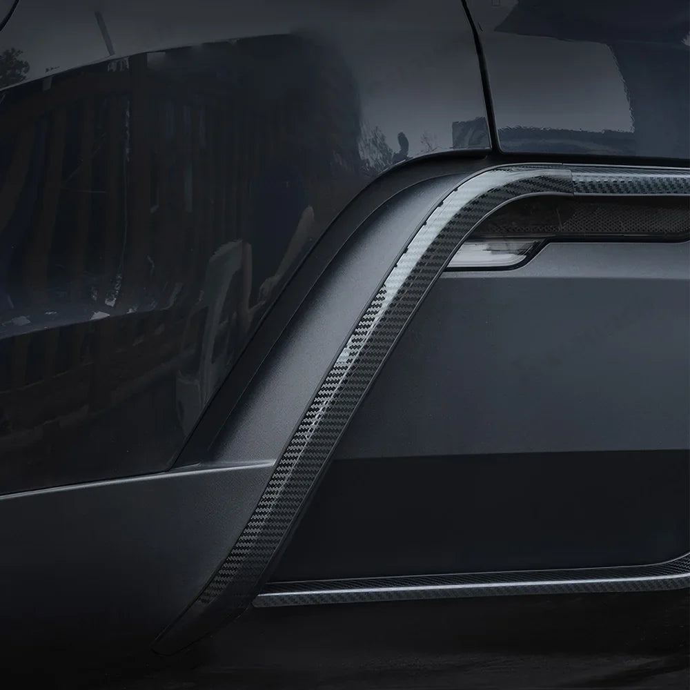 Stainless Steel Front & Rear Bumper Protector Trim for Tesla Model Y Juniper 2025+