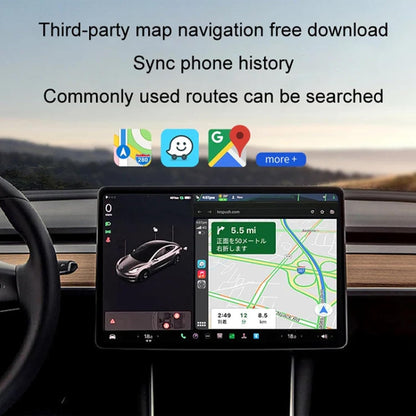 Portable Android Auto Apple Carplay Adapter For Telsa Model 3/X/Y/S