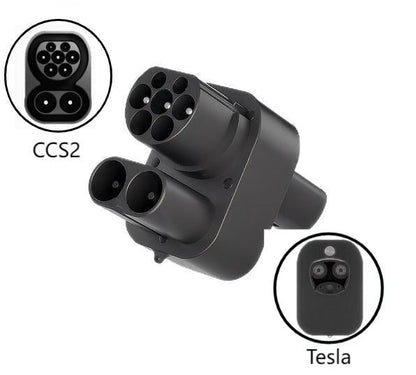 CCS2 to Tesla charger adapter | 200A | 1000V