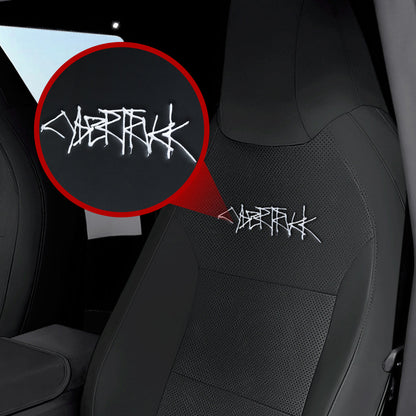 All-Inclusive Seat Cover for Tesla Cybertruck 2024+ (With Embroidery Logo)