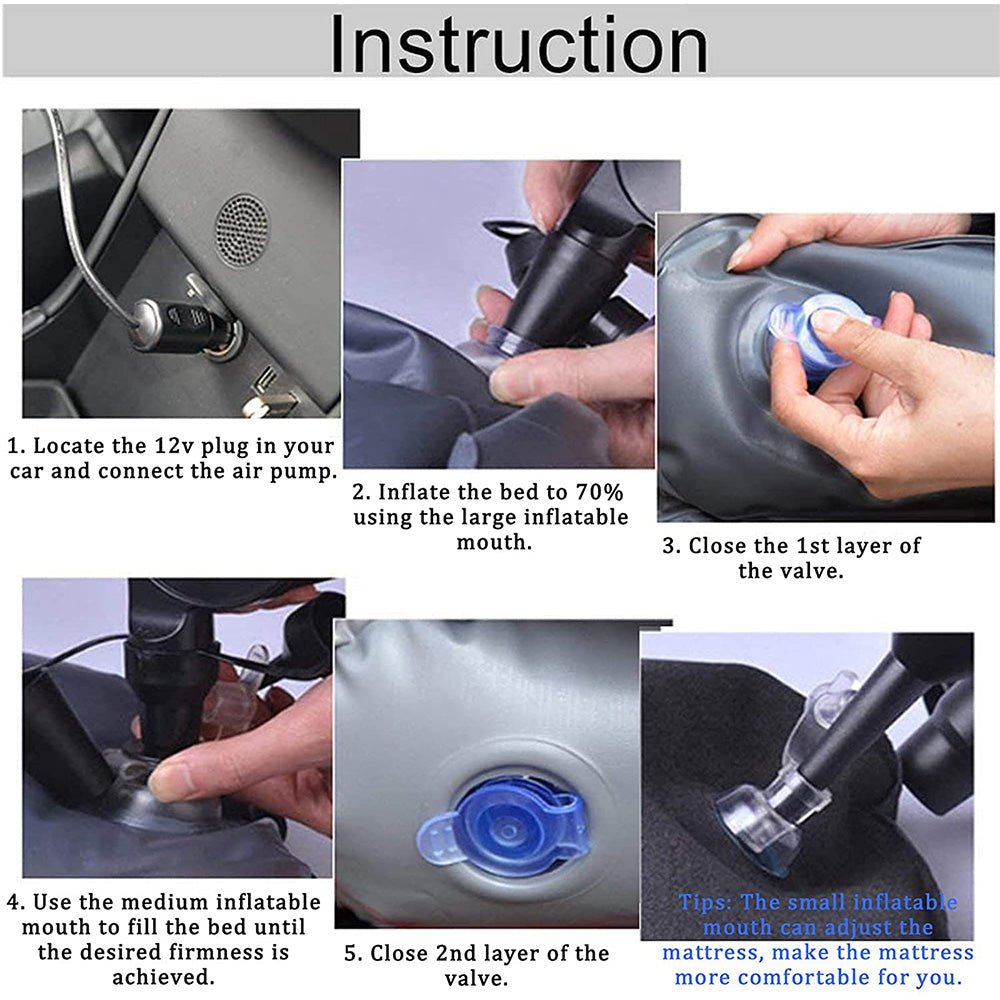 Camping Mattress Air Mattress Bed Inflatable Bed for Tesla Model 3/S/Y/X