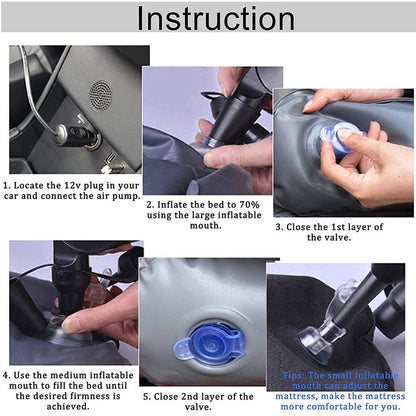 Camping Mattress Air Mattress Bed Inflatable Bed for Tesla Model 3/S/Y/X