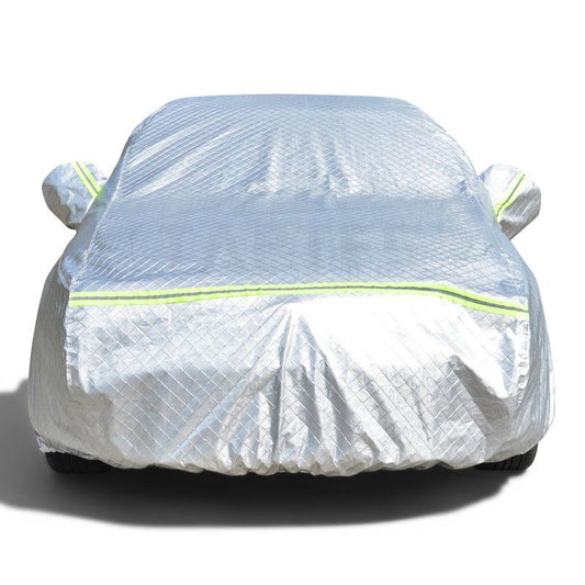 Car Cover for Tesla Model X 2016-2023 All Weather Waterproof Full Cover Outdoor Protection Cover Big rhombus