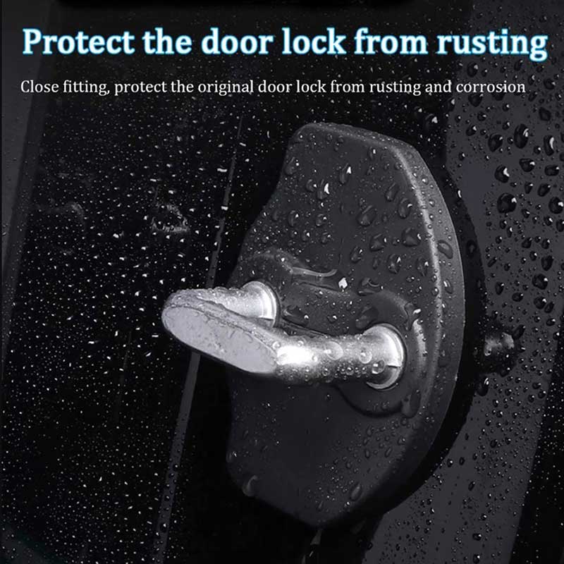 Car Door Lock Covers Caps for Tesla Model 3 / Y Set of 6