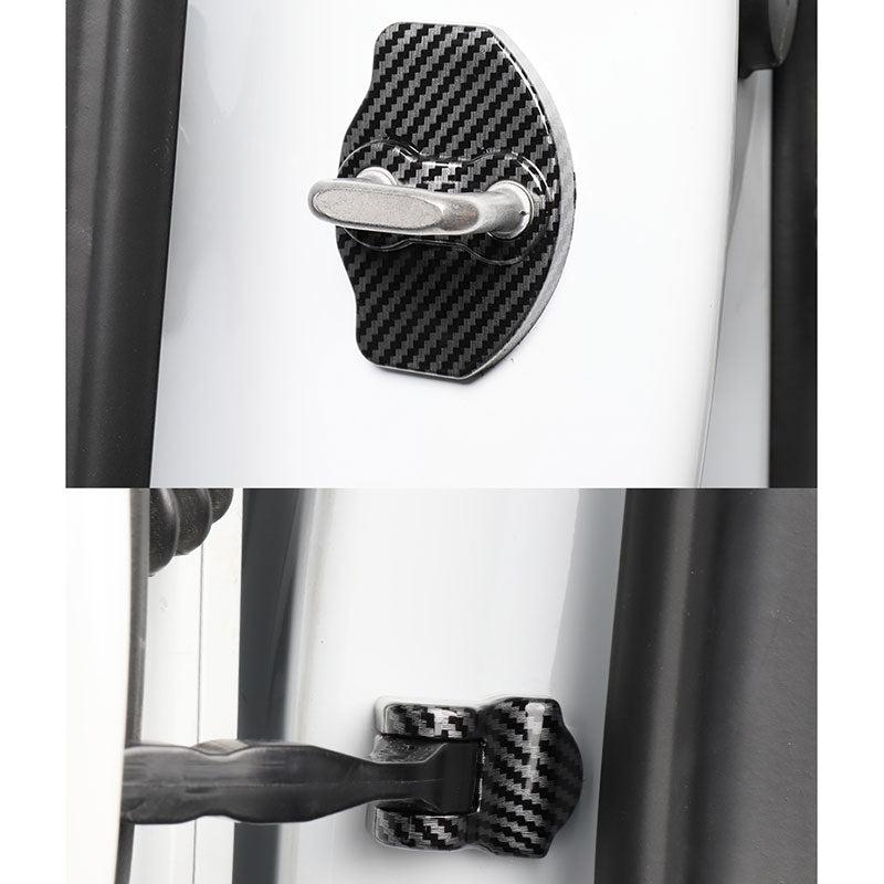 Car Door Lock Covers Caps for Tesla Model 3 / Y Set of 6