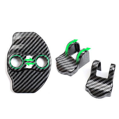 Car Door Lock Covers Caps for Tesla Model 3 / Y Set of 6