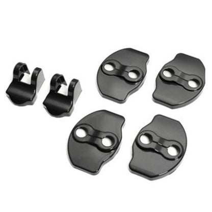 Car Door Lock Covers Caps for Tesla Model 3 / Y Set of 6 Black