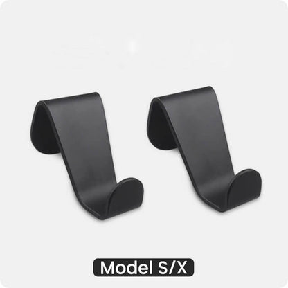 Car Seat Coat Hanger Hooks (2Pcs) for Tesla Model S/X Accessories 2pcs