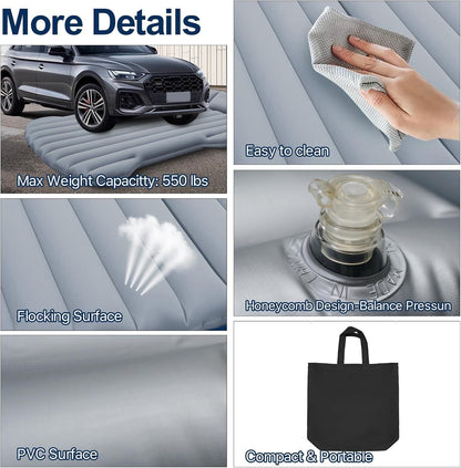 Air Mattress Portable Camping Bed For Tesla Model S/X/3/Y