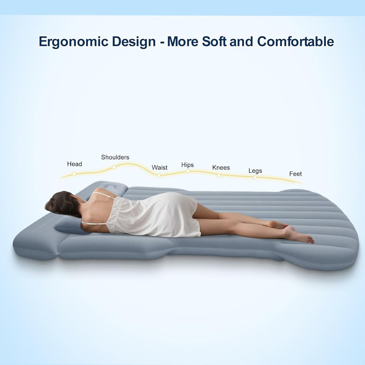 Air Mattress Portable Camping Bed For Tesla Model S/X/3/Y